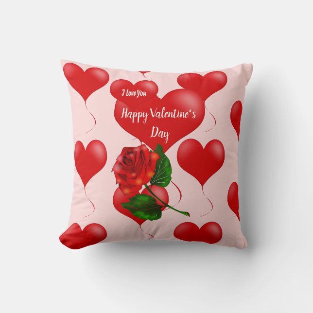 Feliz Día de San Valentín - almohada (Anverso)