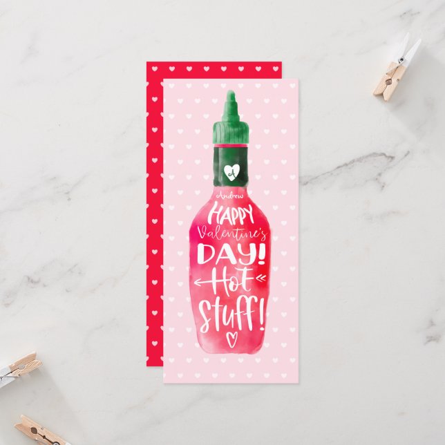 Feliz Día de San Valentín. | Botella de Salsa Cali (Anverso/Reverso In Situ)