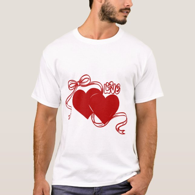 Feliz día de San Valentín camiseta  (Anverso)