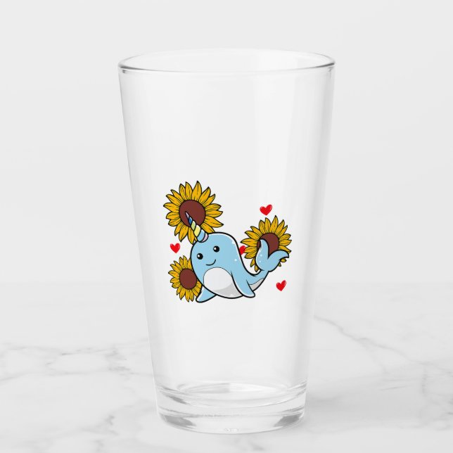 Feliz Día de San Valentín con corazón de girasol (Anverso)