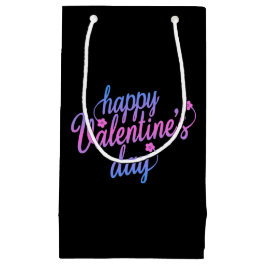 Feliz Día de San Valentín con flor cutáneo| Bolsa