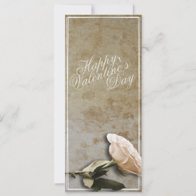 Feliz día de San Valentín con Rosa (Anverso)