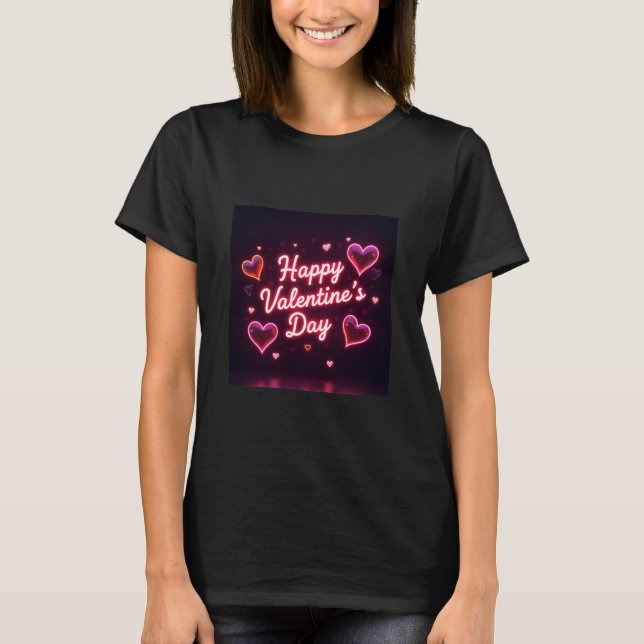 💖 Feliz Día de San Valentín 💖 diseño de camiseta (Anverso)