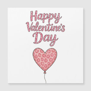 Feliz día de San Valentín Estampado de Guepardo Ro