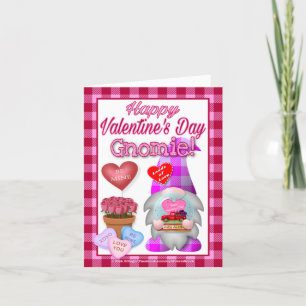 Feliz día de San Valentín Gnomie! Tarjeta