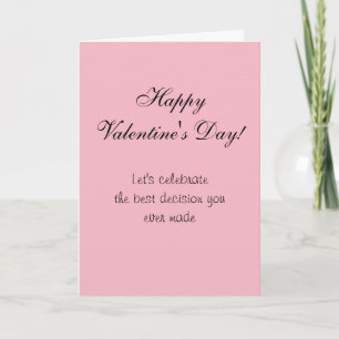 Feliz Día de San Valentín Humor Tarjeta Divertida 