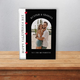 Feliz Día de San Valentín moderno y elegante foto