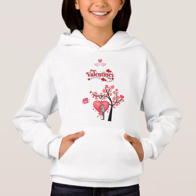 Feliz día de San Valentín – Pareja Romántica (Anverso)