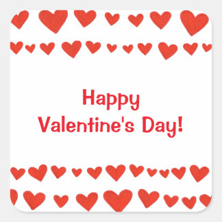 Feliz Día de San Valentín, Pegatinas de la fronter