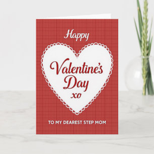 Feliz Día de San Valentín Querida Tarjeta para Mad