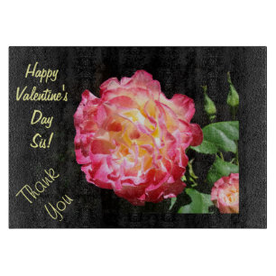 Feliz día de San Valentín regalos de tablas de cor