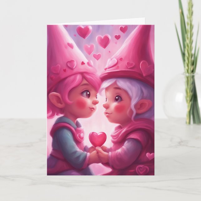 Feliz Día de San Valentín - Tarjeta de felicitació (Anverso)