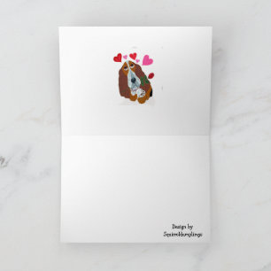 Feliz día de San Valentín Tarjeta de felicitación