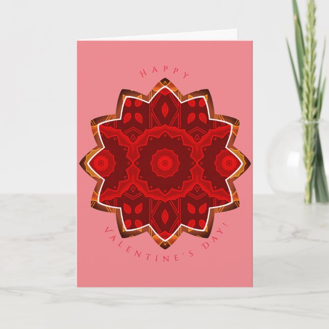 Feliz Día de San Valentín, tarjeta de felicitación (Anverso)