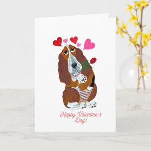 Feliz día de San Valentín Tarjeta de felicitación