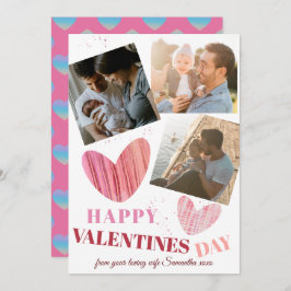 Feliz Día de San Valentín tarjeta de festividad de