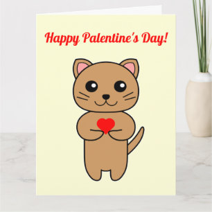 ¡Feliz día de San Valentín! - Tarjeta de fondo ama