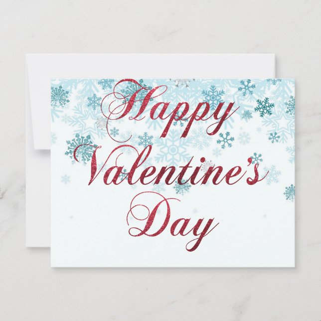 Feliz día de San Valentín, tarjeta de invitación 2 (Anverso)