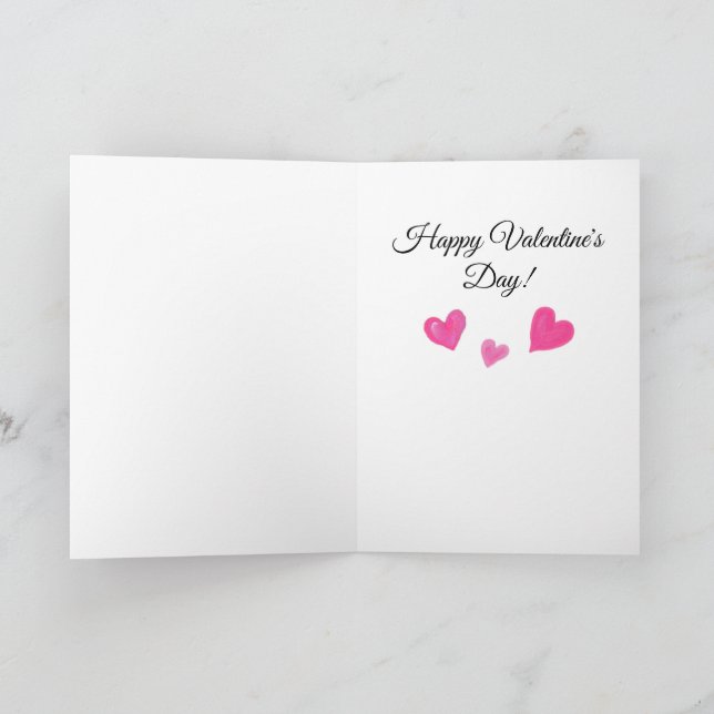 Feliz Día de San Valentín Tarjeta de perro Corgi (Interior)