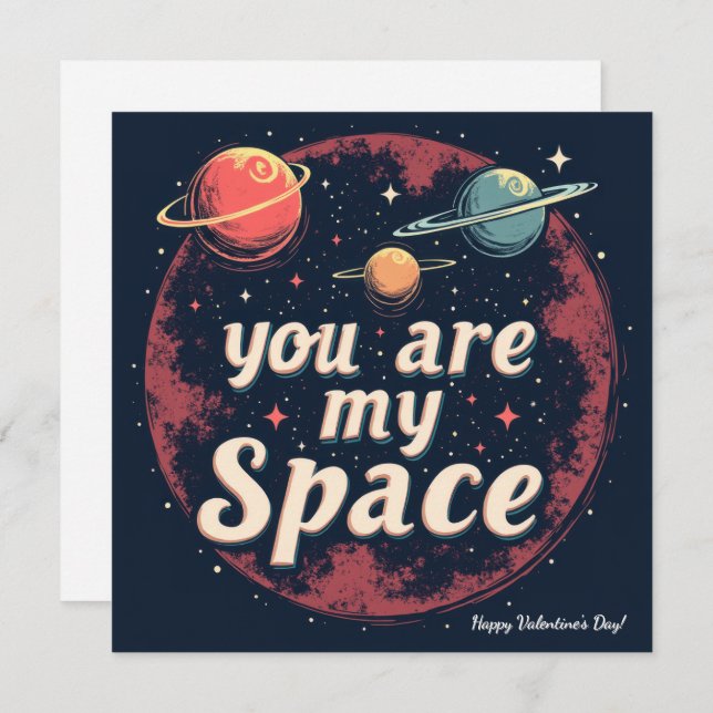 ¡Feliz Día de San Valentín! Tarjeta de San Valentí (Anverso / Reverso)