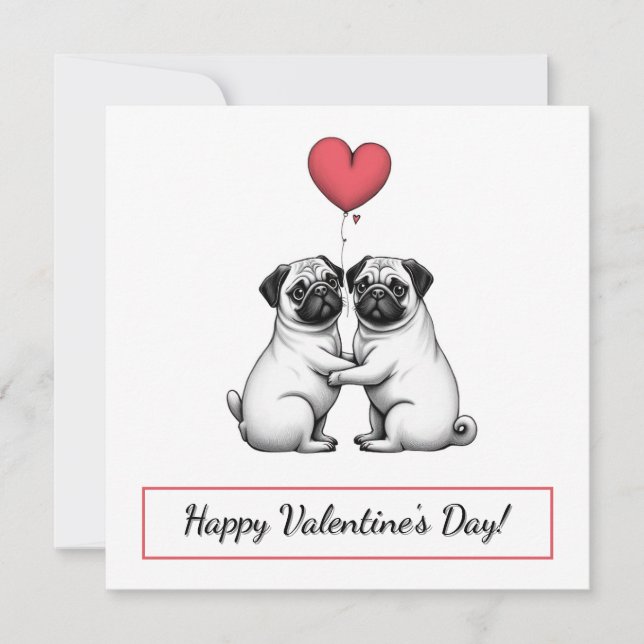 Feliz día de San Valentín! Tarjeta del día de San  (Anverso)