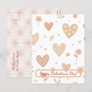Feliz día de San Valentín! Tarjeta del día de San 