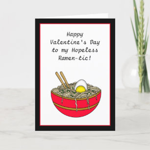 Feliz día de San Valentín Tarjeta divertida de b
