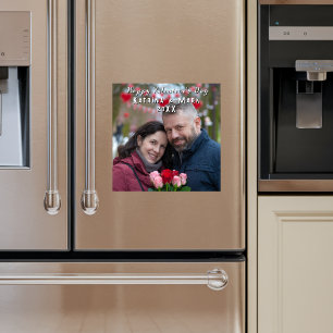 Feliz Día de San Valentín, tarjeta magnética perso