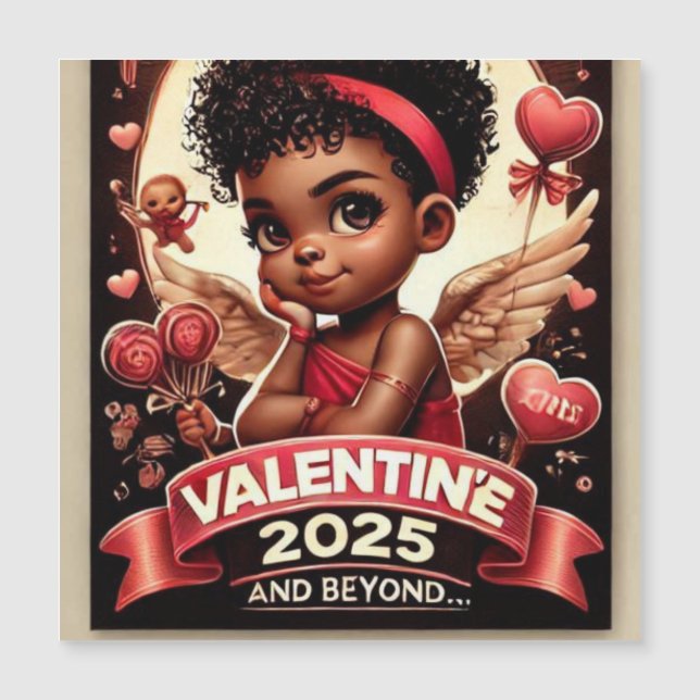Feliz Día de San Valentín Tarjeta Magnética RedOne (Anverso)