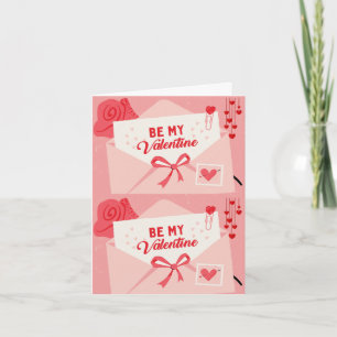 Feliz día de San Valentín Tarjeta postal de amor C