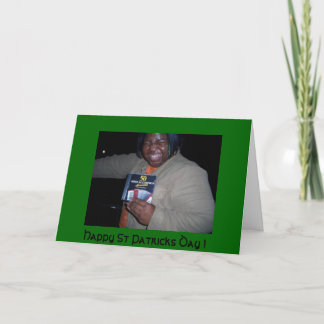 Feliz Día de St Patricks - tarjeta graciosa