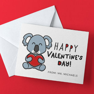 FELIZ DÍA DE VALENTINE, Oso de Koala