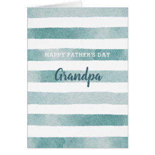 Feliz día del abuelo. Acuarela náutica