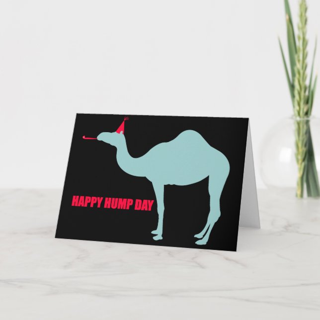 Feliz Día del Hump, tarjeta de felicitación de cam (Anverso)