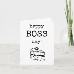 Feliz Día del Jefe, Apreciación, Tarjeta de Apreci