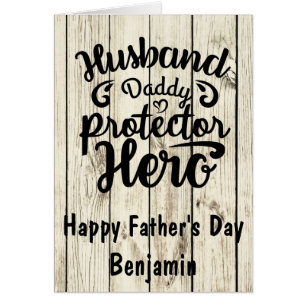Feliz Día del Padre Antecedentes de Madera
