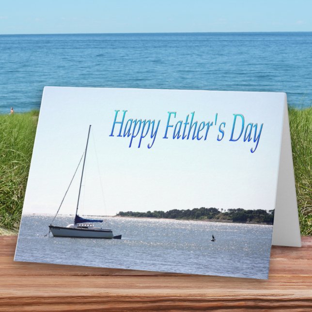 Feliz Día del Padre Barco de Vela con Tarjeta de G (Subido por el creador)