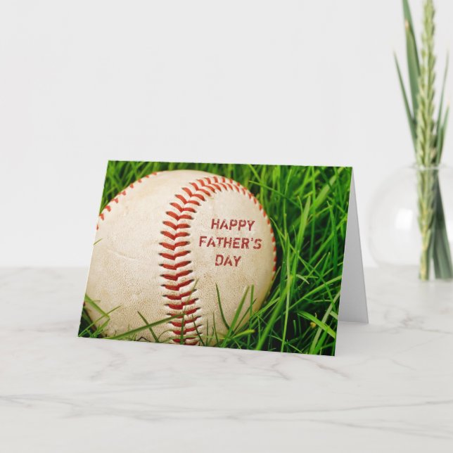 Feliz Día del Padre con tarjeta de felicitación de (Anverso)