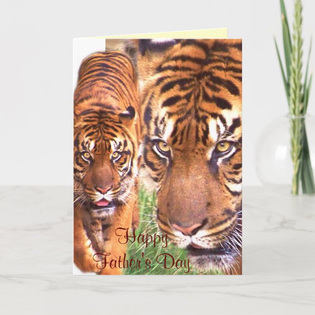 Feliz día del padre/cualquier tarjeta de ocupación (Anverso)