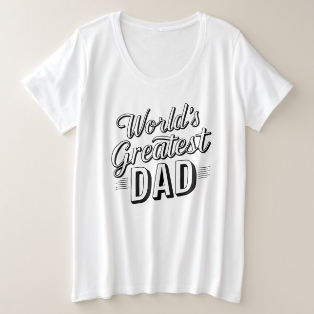 Feliz Día del Padre, diseño de camisetas de tipogr (Anverso del diseño)