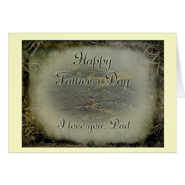 Feliz Día del Padre - Esparrow (Anverso (Horizontal))