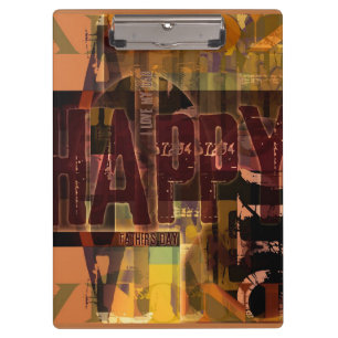 Feliz Día del Padre Me encanta el Portapapeles de 