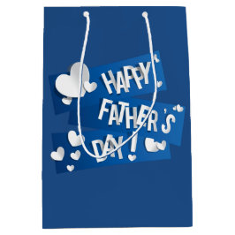 Feliz Día del Padre - medio de bolsa de regalo