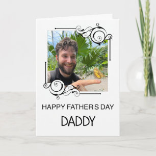 Feliz Día del Padre Papi tarjeta de foto de Person
