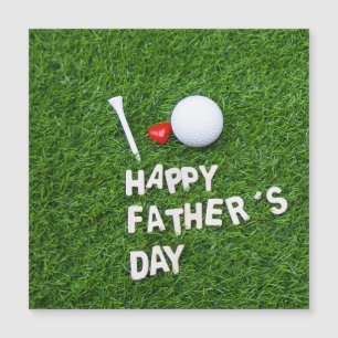 Feliz Día del Padre para el Golfista con la pelota