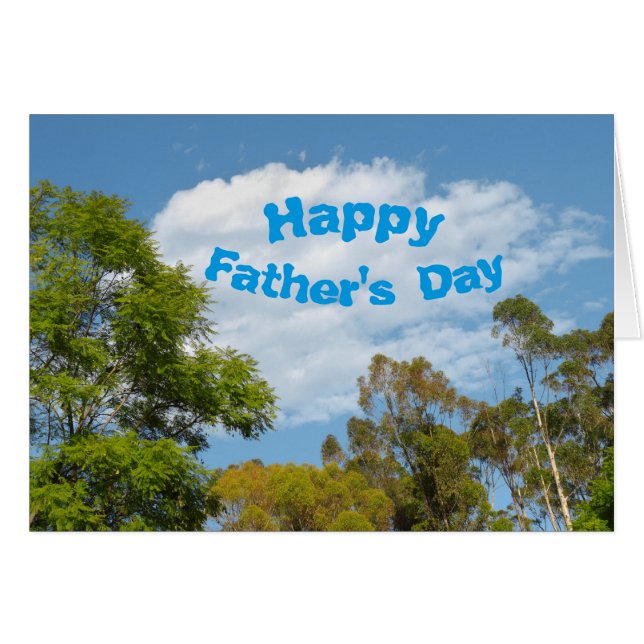 "Feliz Día del Padre" personalizable (Anverso (Horizontal))