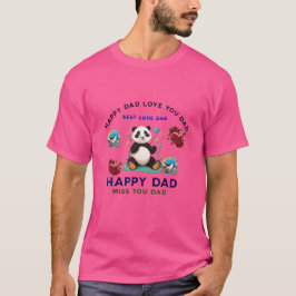 Feliz Día del Padre, Personalizado de camiseta de 