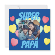 Feliz Día del Padre Super Papá Español