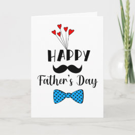 Feliz Día del Padre, tarjeta de felicitación del d