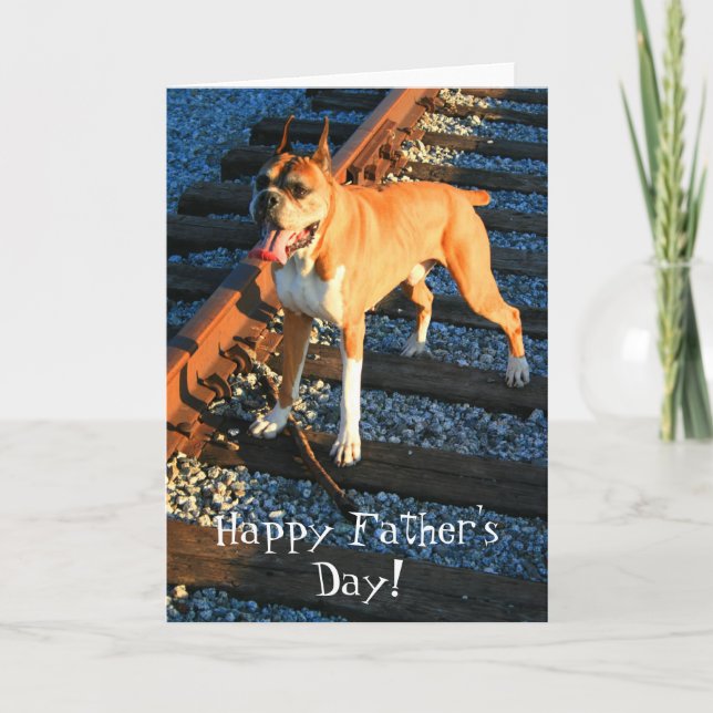 Feliz Día del Padre, tarjeta de felicitación para  (Anverso)
